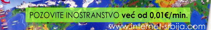 Uplata kredita za VoIP telefoniranje, pozivi ka inostranstvu već od 0,01€ po minutu razgovora